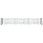 Petshop - Accesorii petshop - Culcusuri si custi - Custi interior si exterior - Cusca pentru iepuri, 3 panouri, 325x109x54 cm, fier galvanizat - Infinity.ro