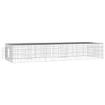 Petshop - Accesorii petshop - Culcusuri si custi - Custi interior si exterior - Cusca pentru iepuri, 3 panouri, 325x109x54 cm, fier galvanizat - Infinity.ro