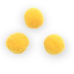 Jucarii, Copii si Bebe - Jucarii si jocuri - Jucarii & jocuri educative - Seturi de artizanat - Set 30 pompoane pentru activitati Crisalida, diametru 20 mm, Galben - Infinity.ro