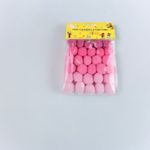 Jucarii, Copii si Bebe - Jucarii si jocuri - Jucarii & jocuri educative - Seturi de artizanat - Set 30 pompoane pentru activitati Crisalida, diametru 20 mm, Roz - Infinity.ro