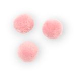 Jucarii, Copii si Bebe - Jucarii si jocuri - Jucarii & jocuri educative - Seturi de artizanat - Set 30 pompoane pentru activitati Crisalida, diametru 20 mm, Roz - Infinity.ro