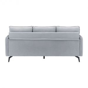 Coltar Hyperion, Reversibil, Stanga/Dreapta, 193 x 86 x 136 cm, stofa, gri