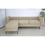 Casa si Gradina - Mobilier - Canapele si coltare - Coltare - Coltar Hyperion, Reversibil, Stanga/Dreapta, 193 x 86 x 136 cm, stofa, bej - Infinity.ro