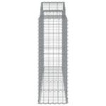 Casa si Gradina - Gradina si terasa - Garduri, panouri si accesorii - Cosuri gabion arcuite 50 buc, 200x50x120/140cm, fier galvanizat - Infinity.ro