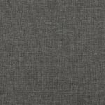 Casa si Gradina - Mobilier - Paturi si accesorii - Paturi - Pat box spring cu saltea, gri inchis, 120x190 cm, textil - Infinity.ro