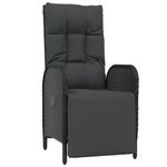 Casa si Gradina - Gradina si terasa - Mobilier exterior - Seturi mobila gradina - Set mobilier de gradina cu perne, 9 piese, negru, poliratan - Infinity.ro