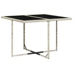 Casa si Gradina - Gradina si terasa - Mobilier exterior - Seturi mobila gradina - Set mobilier gradina cu perne, 9 piese, gri deschis, poliratan - Infinity.ro