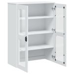 Casa si Gradina - Mobilier - Comode si corpuri - Comode - Dulap superior „VIKEN”, alb, lemn masiv de pin - Infinity.ro