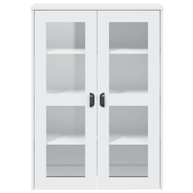 Casa si Gradina - Mobilier - Comode si corpuri - Comode - Dulap superior „VIKEN”, alb, lemn masiv de pin - Infinity.ro