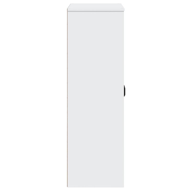 Casa si Gradina - Mobilier - Comode si corpuri - Comode - Dulap superior „VIKEN”, alb, lemn masiv de pin - Infinity.ro
