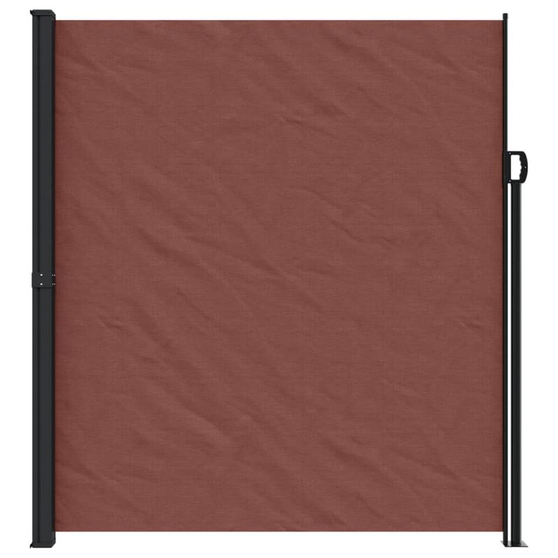 Casa si Gradina - Gradina si terasa - Umbrele si pavilioane - Umbrele - Copertina laterala retractabila, maro, 220x500 cm - Infinity.ro