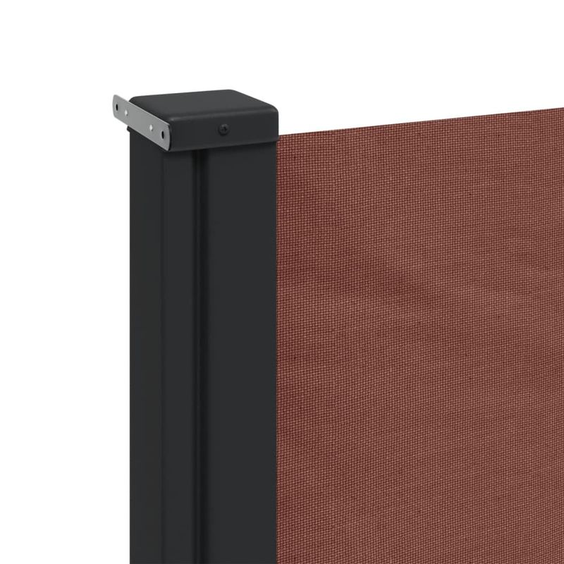 Casa si Gradina - Gradina si terasa - Umbrele si pavilioane - Umbrele - Copertina laterala retractabila, maro, 220x500 cm - Infinity.ro