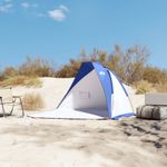 Sport si Outdoor - Camping - Corturi camping - Cort de plaja, albastru azur, 268x223x125 cm, tafta 185T - Infinity.ro