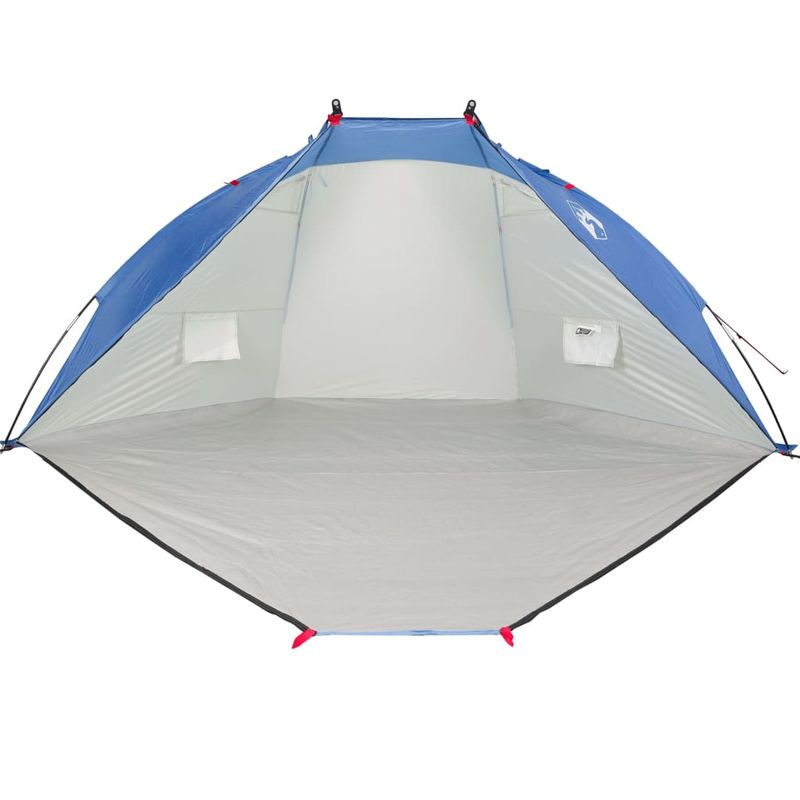 Sport si Outdoor - Camping - Corturi camping - Cort de plaja, albastru azur, 268x223x125 cm, tafta 185T - Infinity.ro