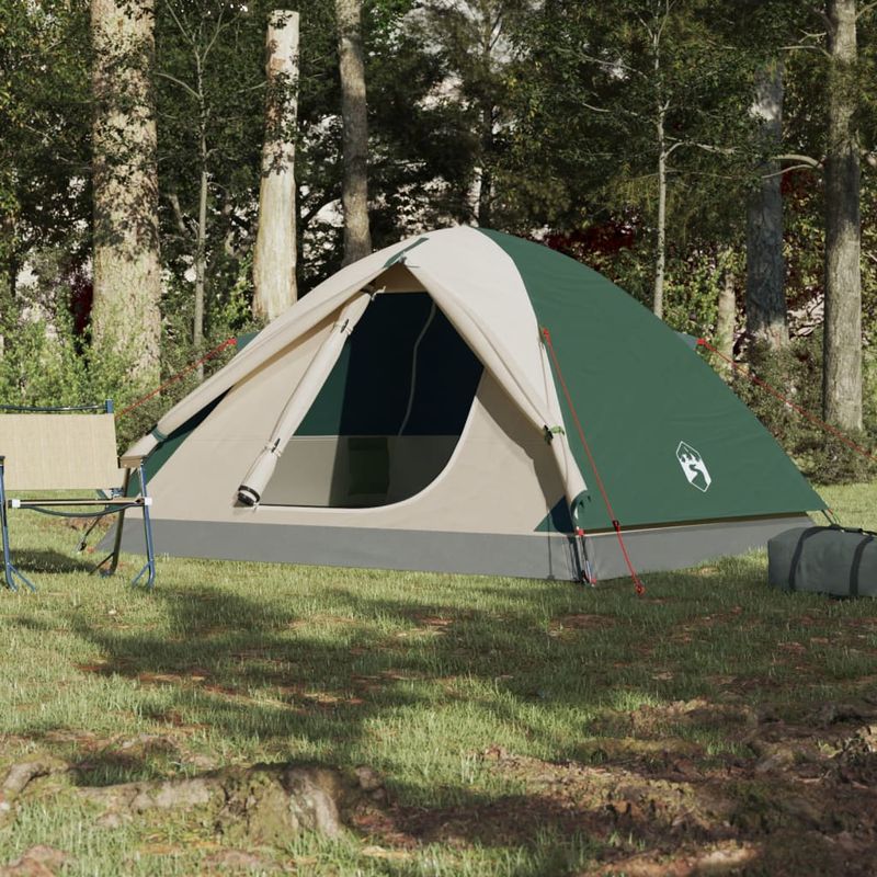Sport si Outdoor - Camping - Corturi camping - Cort de camping pentru 6 persoane, verde, impermeabil - Infinity.ro