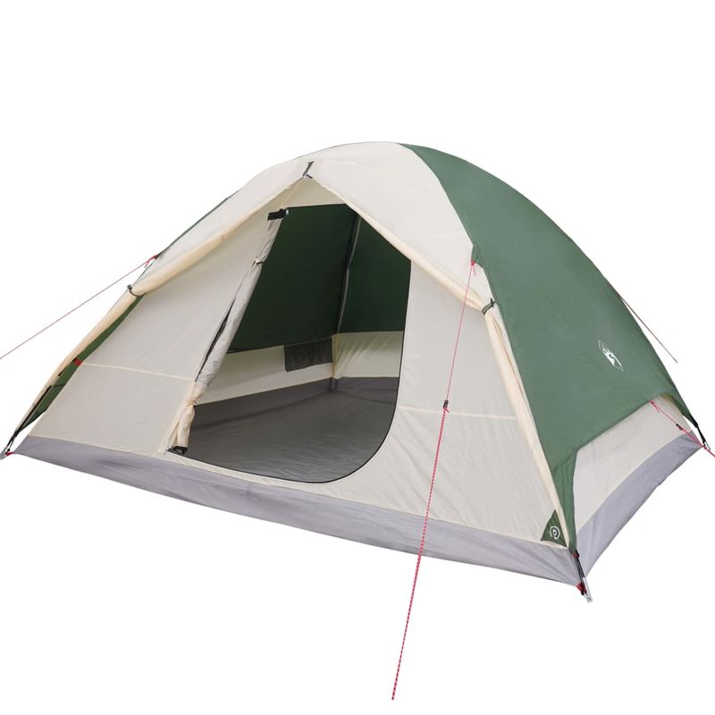 Sport si Outdoor - Camping - Corturi camping - Cort de camping pentru 6 persoane, verde, impermeabil - Infinity.ro