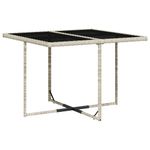 Casa si Gradina - Gradina si terasa - Mobilier exterior - Seturi mobila gradina - Set mobilier gradina cu perne, 9 piese, gri deschis, poliratan - Infinity.ro