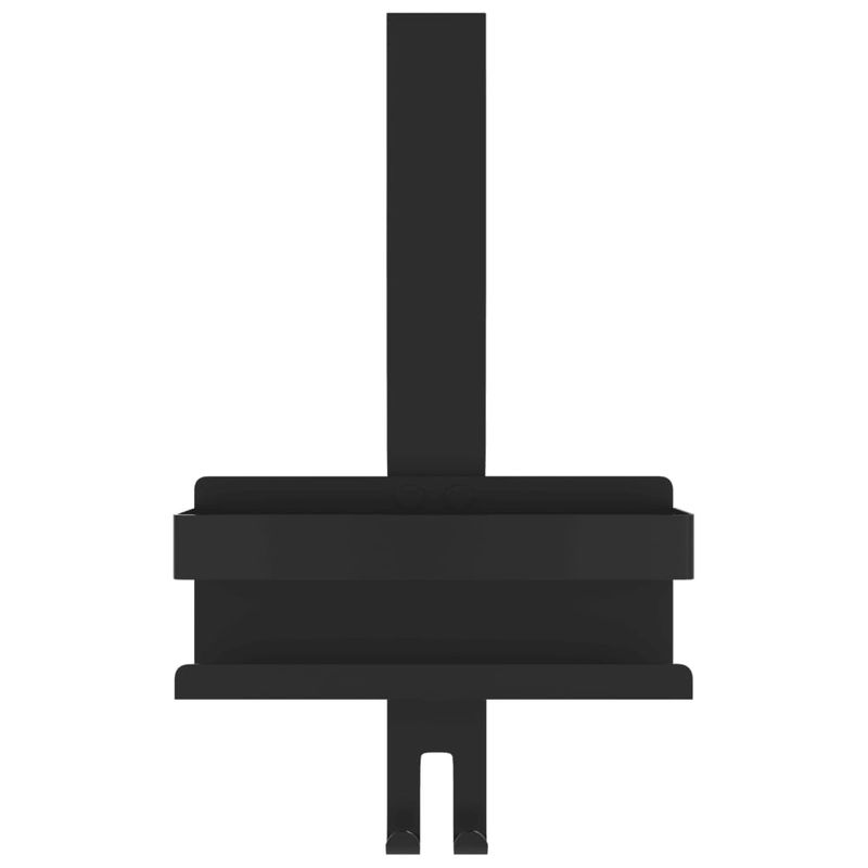 Casa si Gradina - Mobilier - Biblioteci si rafturi - Rafturi - Suport de dus suspendat, negru mat, otel inoxidabil 304 periat - Infinity.ro