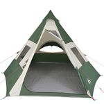 Sport si Outdoor - Camping - Corturi camping - Cort de camping pentru 7 persoane, verde, impermeabil - Infinity.ro
