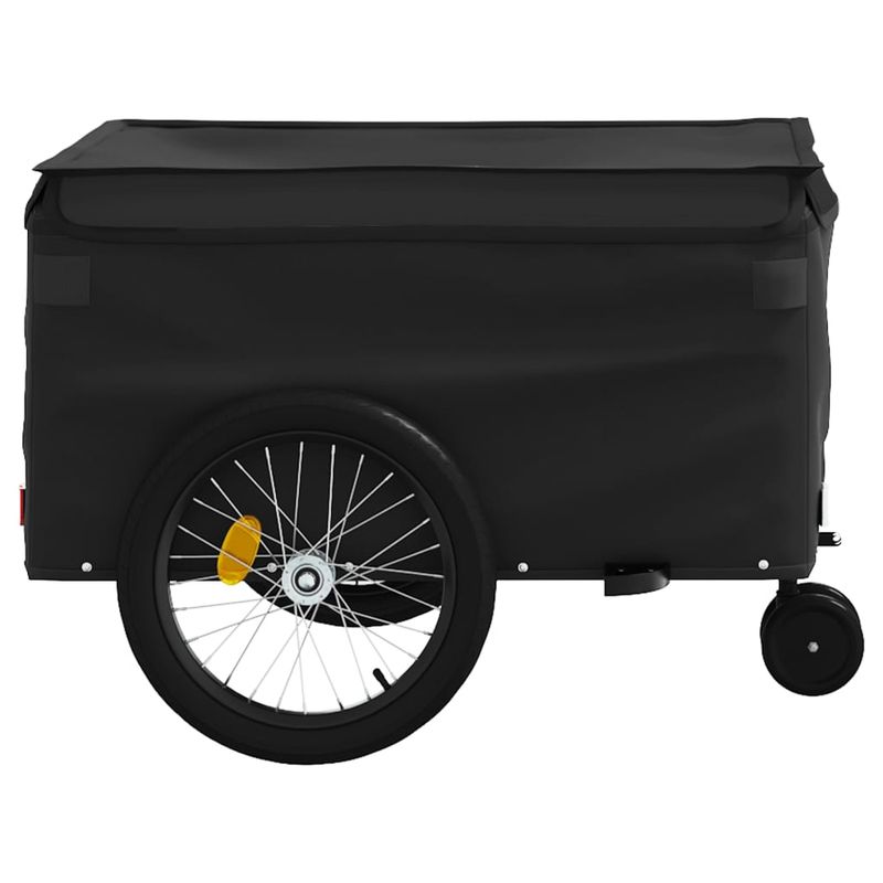 Sport si Outdoor - Ciclism - Accesorii pentru biciclete - Remorci biciclete - Remorca pentru biciclete, negru, 45 kg, fier, mărime 137x68x59 cm - Infinity.ro