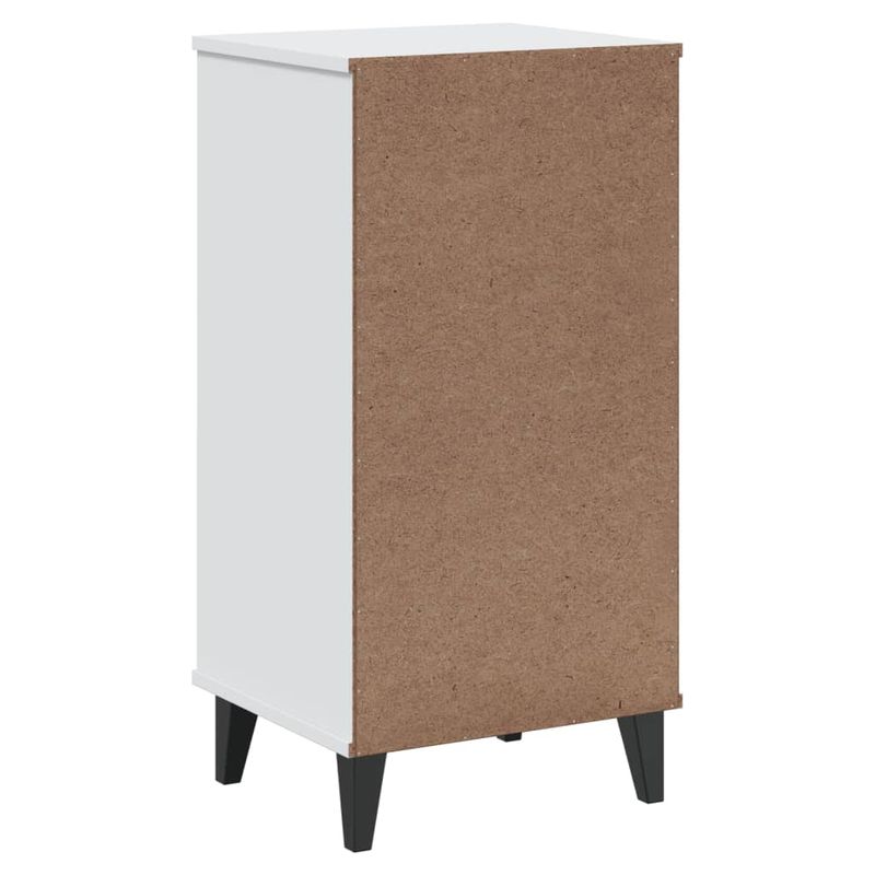 Casa si Gradina - Mobilier - Comode si corpuri - Noptiere - Noptiera „VIKEN”, alb, lemn masiv de pin - Infinity.ro