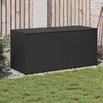 Casa si Gradina - Gradina si terasa - Mobilier exterior - Dulapuri si lazi depozitare exterior - Lada de depozitare pentru gradina, negru, 283 L, poliratan - Infinity.ro