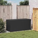 Casa si Gradina - Gradina si terasa - Mobilier exterior - Dulapuri si lazi depozitare exterior - Lada de depozitare pentru gradina, negru, 283 L, poliratan - Infinity.ro