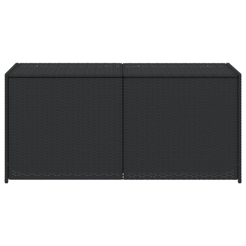 Casa si Gradina - Gradina si terasa - Mobilier exterior - Dulapuri si lazi depozitare exterior - Lada de depozitare pentru gradina, negru, 283 L, poliratan - Infinity.ro