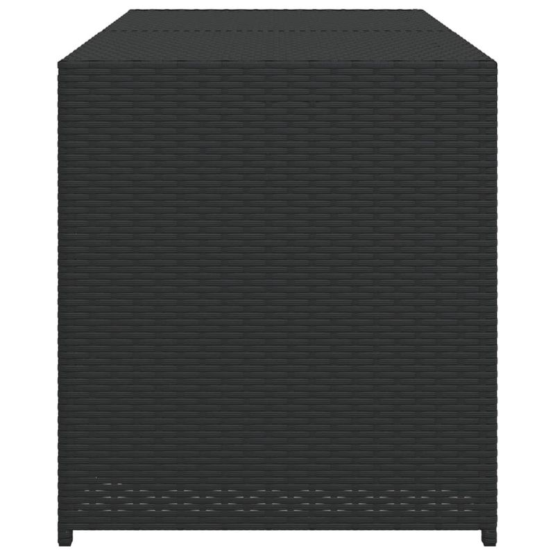 Casa si Gradina - Gradina si terasa - Mobilier exterior - Dulapuri si lazi depozitare exterior - Lada de depozitare pentru gradina, negru, 283 L, poliratan - Infinity.ro