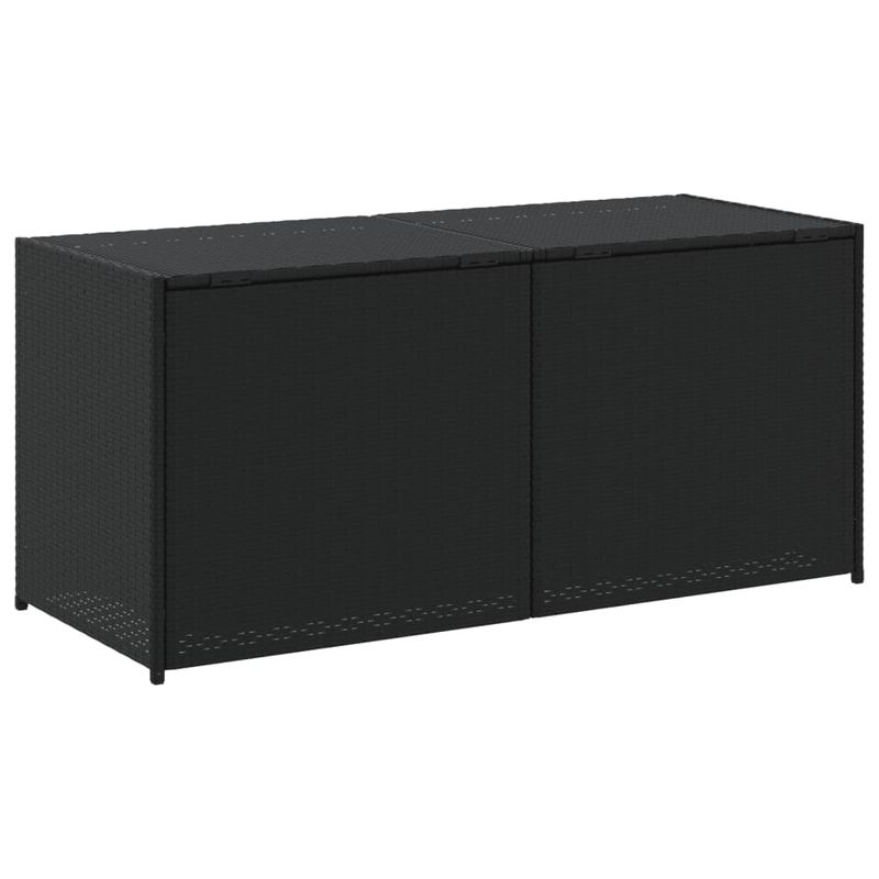 Casa si Gradina - Gradina si terasa - Mobilier exterior - Dulapuri si lazi depozitare exterior - Lada de depozitare pentru gradina, negru, 283 L, poliratan - Infinity.ro
