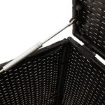 Casa si Gradina - Gradina si terasa - Mobilier exterior - Dulapuri si lazi depozitare exterior - Lada de depozitare pentru gradina, negru, 283 L, poliratan - Infinity.ro