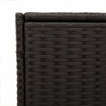 Casa si Gradina - Gradina si terasa - Mobilier exterior - Dulapuri si lazi depozitare exterior - Lada de depozitare pentru gradina, negru, 283 L, poliratan - Infinity.ro