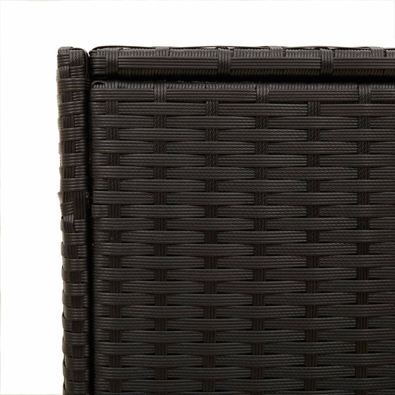 Casa si Gradina - Gradina si terasa - Mobilier exterior - Dulapuri si lazi depozitare exterior - Lada de depozitare pentru gradina, negru, 283 L, poliratan - Infinity.ro