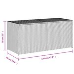 Casa si Gradina - Gradina si terasa - Mobilier exterior - Dulapuri si lazi depozitare exterior - Lada de depozitare pentru gradina, negru, 283 L, poliratan - Infinity.ro