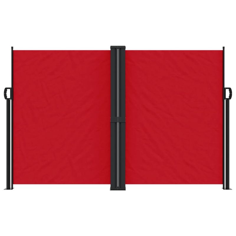 Casa si Gradina - Gradina si terasa - Umbrele si pavilioane - Umbrele - Copertina laterala retractabila, rosu, 160 x 600 cm - Infinity.ro