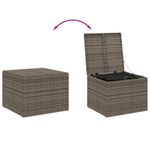 Casa si Gradina - Gradina si terasa - Mobilier exterior - Dulapuri si lazi depozitare exterior - Lada de depozitare pentru gradina, gri, 291 L, poliratan - Infinity.ro