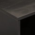 Casa si Gradina - Mobilier - Comode si corpuri - Comode - Comoda TV, negru, 80x31x46 cm, lemn masiv de mango - Infinity.ro
