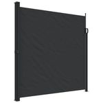 Casa si Gradina - Gradina si terasa - Umbrele si pavilioane - Umbrele - Copertina laterala retractabila, negru, 200x600 cm - Infinity.ro