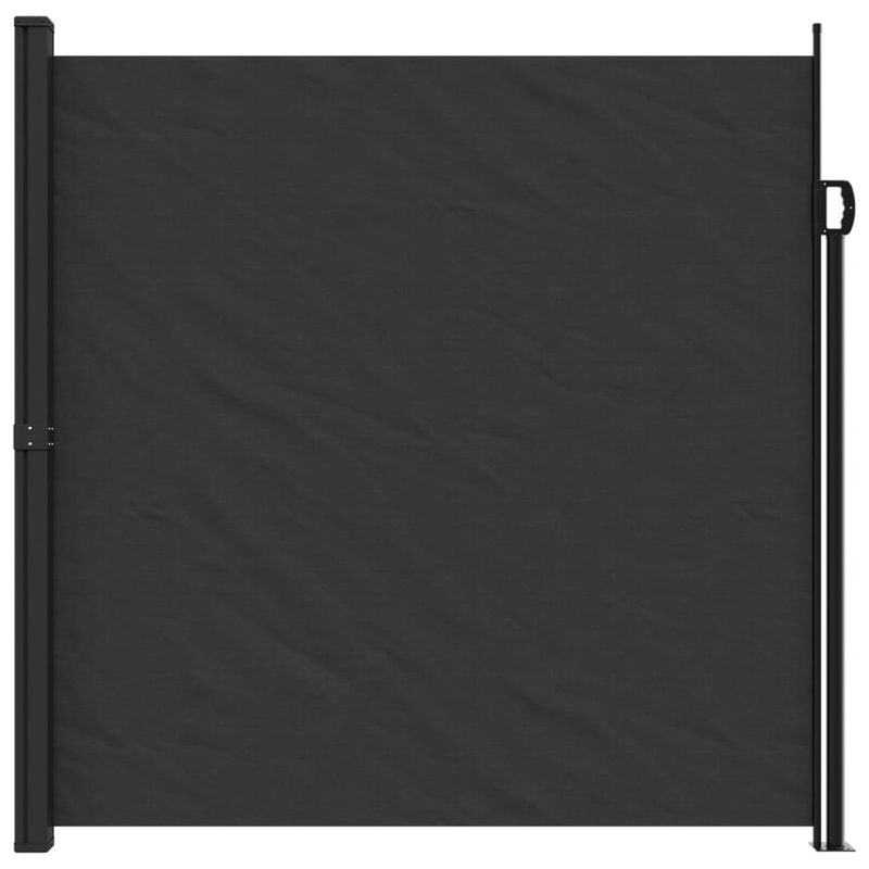 Casa si Gradina - Gradina si terasa - Umbrele si pavilioane - Umbrele - Copertina laterala retractabila, negru, 200x600 cm - Infinity.ro