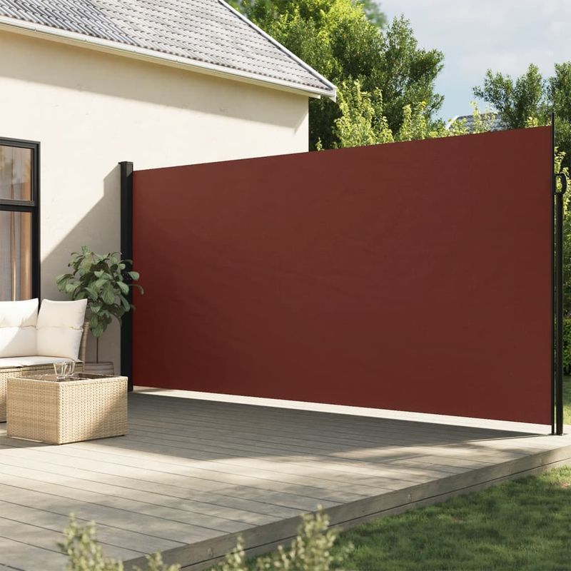 Casa si Gradina - Gradina si terasa - Umbrele si pavilioane - Umbrele - Copertina laterala retractabila, maro, 220x300 cm - Infinity.ro