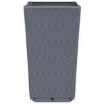 Casa si Gradina - Gradinarit si plante - Plante si ghivece - Ghivece si suporturi - Jardiniere de gradina, 4 buc., gri, 32,5x32,5x57 cm, PP - Infinity.ro