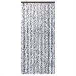 Casa si Gradina - Textile si covoare - Rulouri si jaluzele - Perdea pentru insecte, maro si bej, 100x230 cm, chenille - Infinity.ro