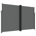 Casa si Gradina - Gradina si terasa - Umbrele si pavilioane - Umbrele - Copertina laterala retractabila, antracit, 220x600 cm - Infinity.ro