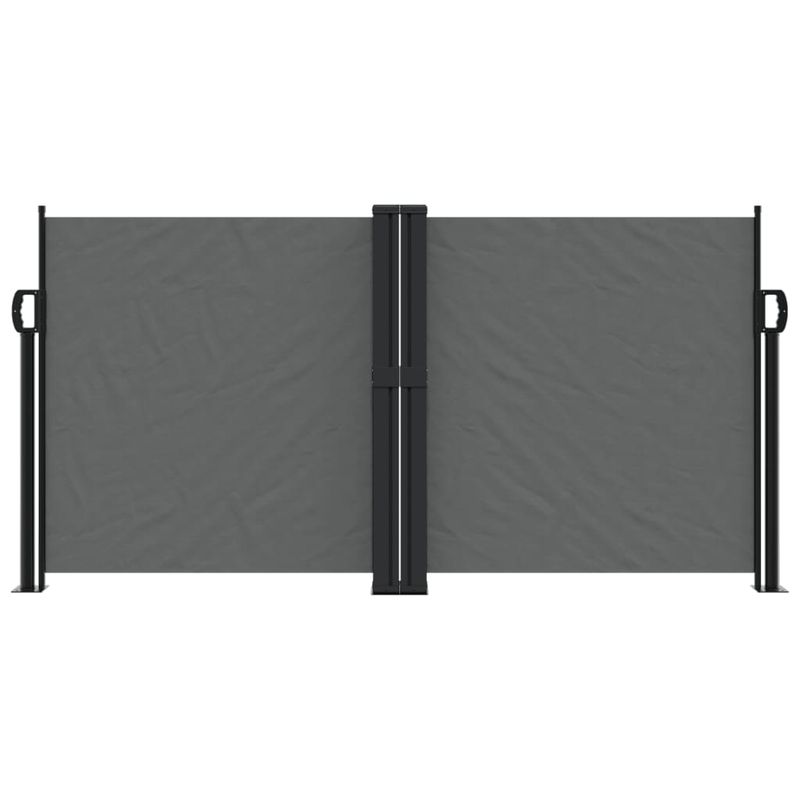 Casa si Gradina - Gradina si terasa - Umbrele si pavilioane - Umbrele - Copertina laterala retractabila, antracit, 120 x 1000 cm, mărime 120x1000 cm - Infinity.ro