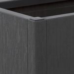 Casa si Gradina - Gradinarit si plante - Plante si ghivece - Ghivece si suporturi - Jardiniera de gradina, gri inchis, 80x36x35 cm, PP - Infinity.ro