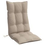Casa si Gradina - Textile si covoare - Perne si pilote - Perne decorative - Perne scaun cu spatar inalt, 4 buc, gri taupe, tesatura Oxford - Infinity.ro