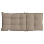 Casa si Gradina - Textile si covoare - Perne si pilote - Perne decorative - Perne scaun cu spatar inalt, 4 buc, gri taupe, tesatura Oxford - Infinity.ro