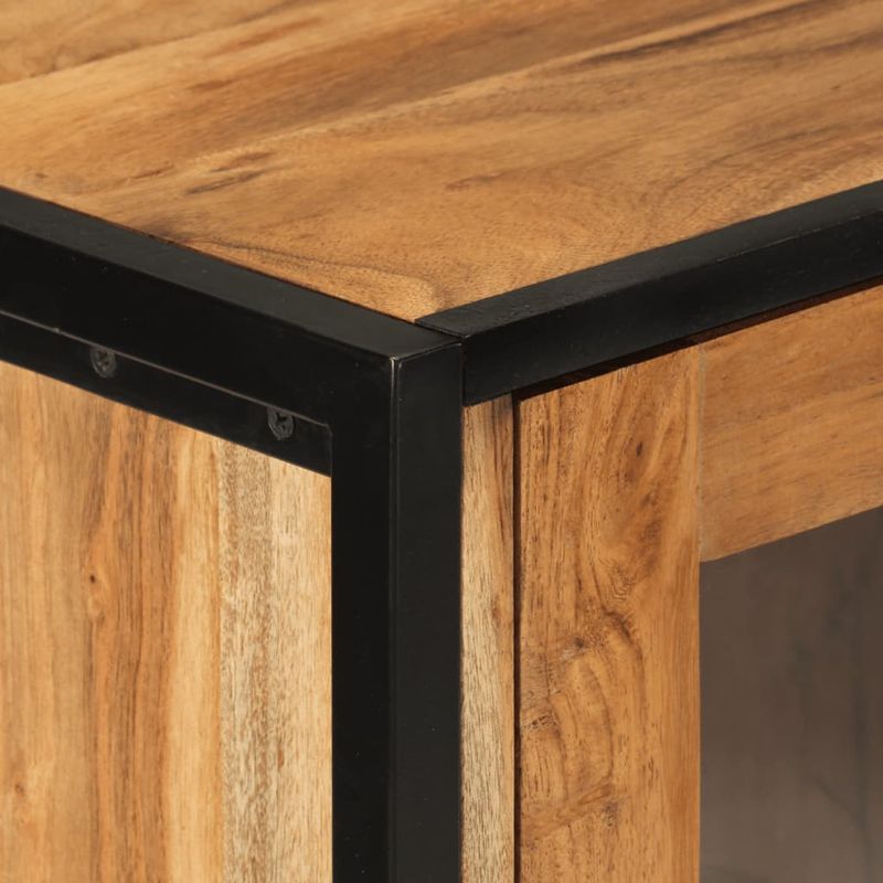 Casa si Gradina - Mobilier - Mobilier baie - Corpuri baie - Dulap de baie, 40x27x190 cm, lemn masiv de acacia - Infinity.ro