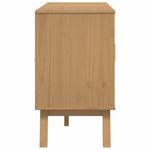 Casa si Gradina - Mobilier - Comode si corpuri - Comode - Dulap "OLDEN", maro, 114x43x73,5 cm, lemn masiv pin - Infinity.ro