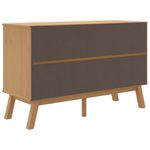Casa si Gradina - Mobilier - Comode si corpuri - Comode - Dulap "OLDEN", maro, 114x43x73,5 cm, lemn masiv pin - Infinity.ro